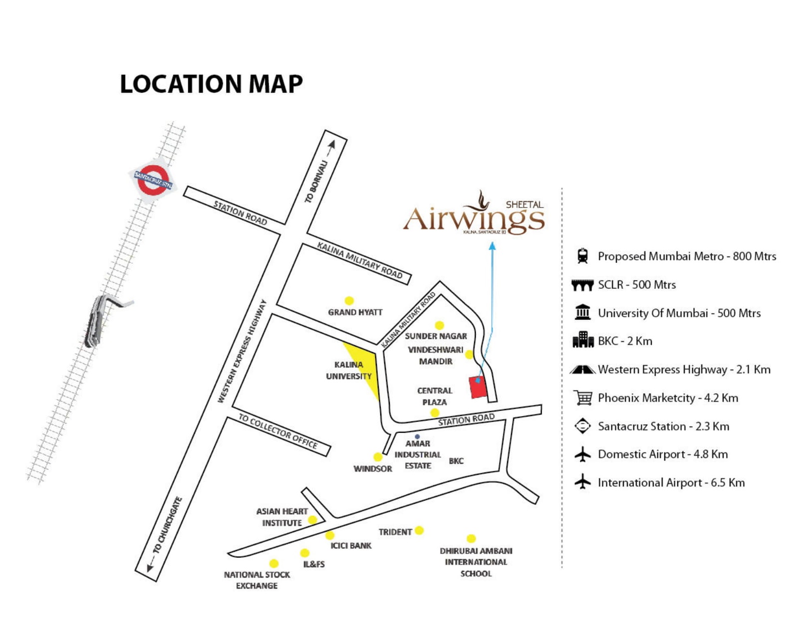3 BHK FLAT AT SANTACRUZ (E) , SUNDER NAGAR, KALINA.