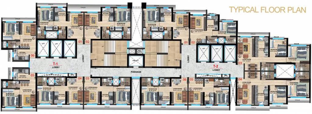 1 BHK FOR RS 58 LACS ONWARD MALAD EAST