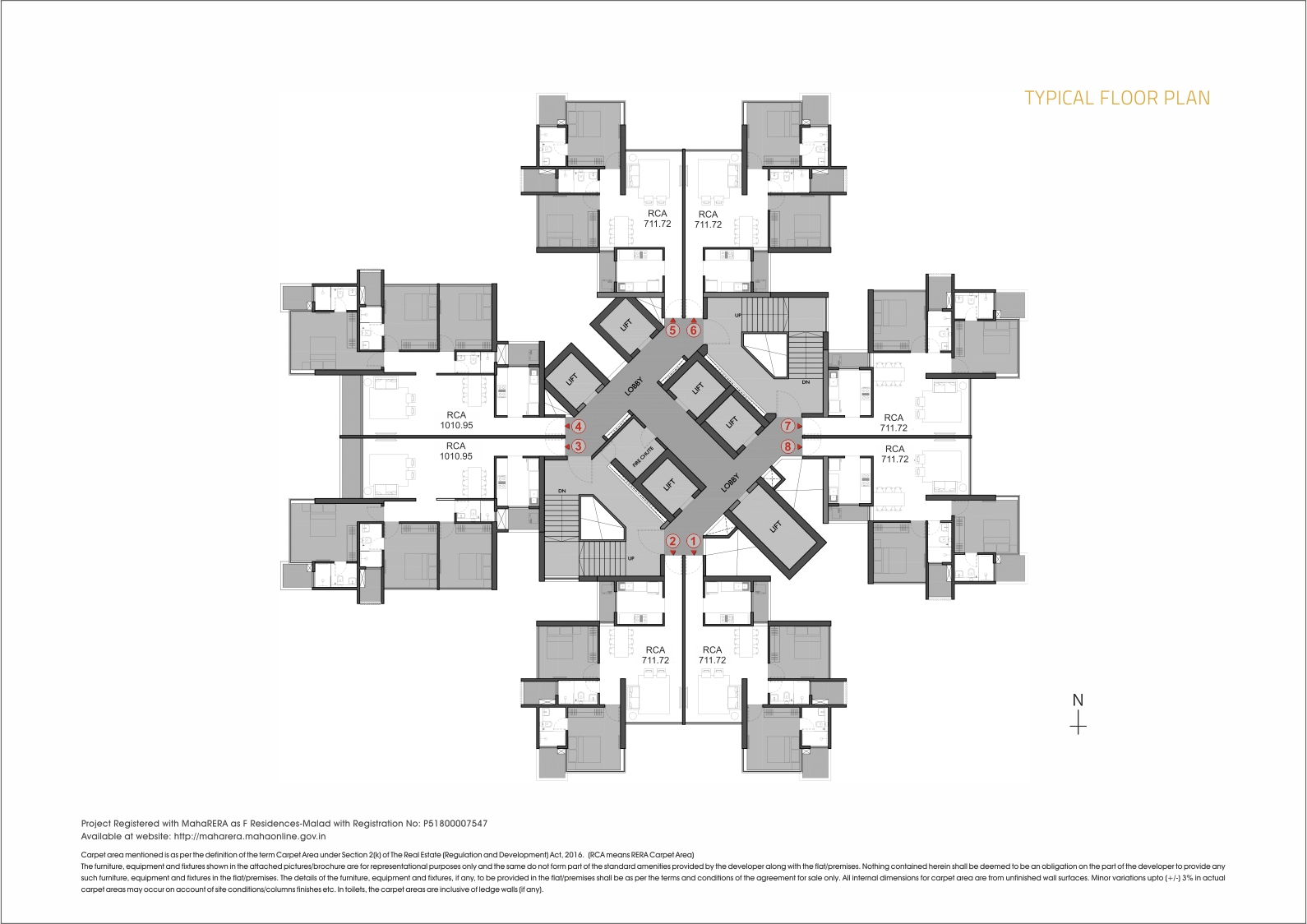 F RESIDENCY MALAD EAST